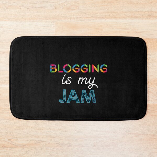 Item preview, Blogging is my Jam. Funny Blogging Design designed and sold by Custom365.