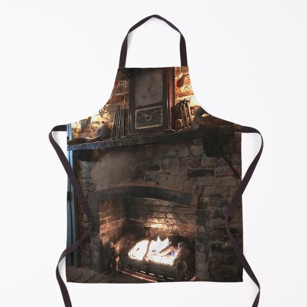 Item preview, Historical Halfway Manor House Fireplace designed and sold by LCRobertsonArt.
