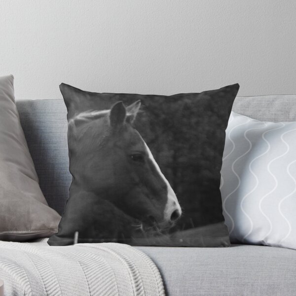 Aperçu de l'œuvre Cheval solitaire en monochrome créée et vendue par Shockzedits.