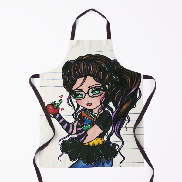Item preview, Cute Nerdy Bookworm Smartiepants Girl designed and sold by hannahlynnart.