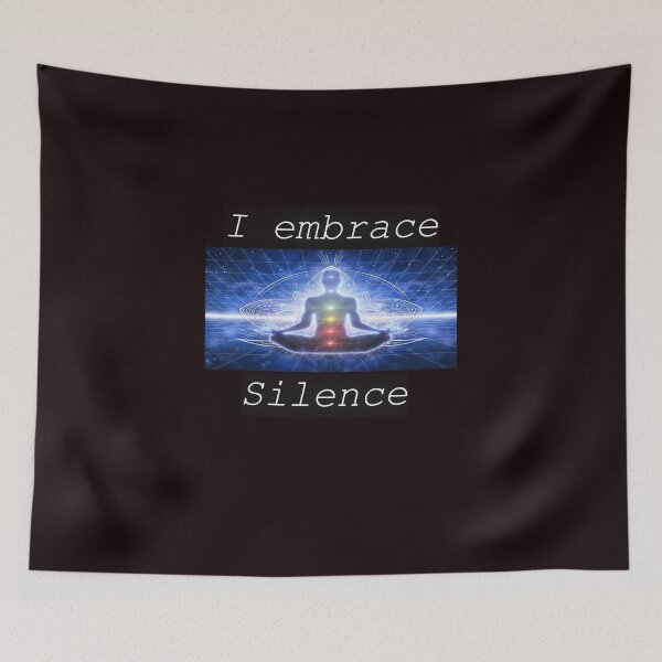Item preview, Law of attraction. I embrace silence. designed and sold by PCUsher.