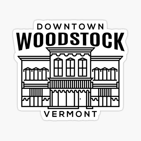 Item preview, Downtown Woodstock VT designed and sold by HalpinDesign.