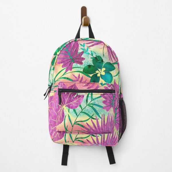 Item preview, Nalani Hawaiian Tropical Garden - Fuchsia designed and sold by DriveIndustries.