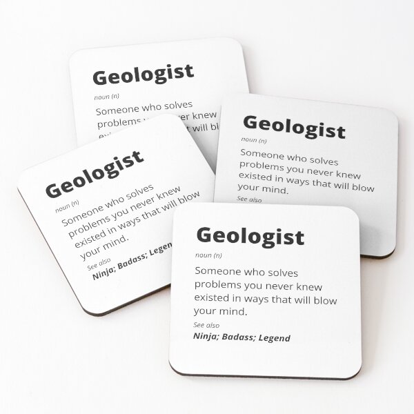Item preview, Geologist - Ninja, Badass, Legend designed and sold by blueskygiftco.