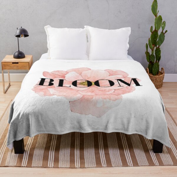 Item preview, Bloom Flower Design | Pink Flower | Watercolor Flower | designed and sold by Jeleedesigns.