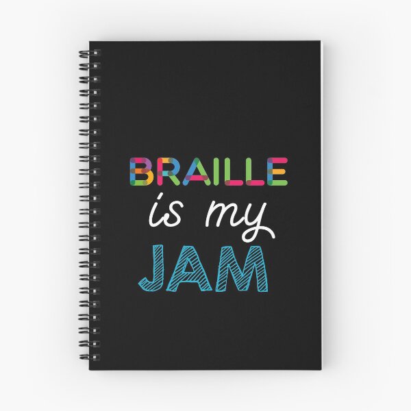 Item preview, Braille is my Jam. Funny Braille Design designed and sold by Custom365.