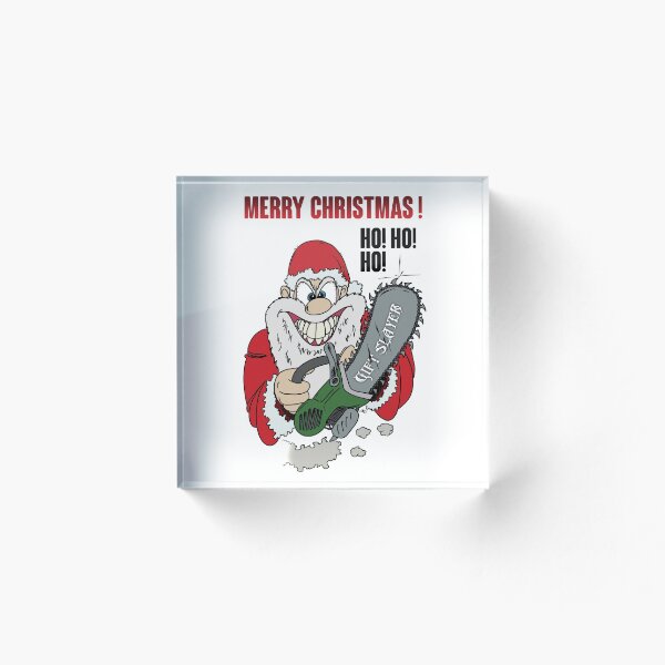 Item preview, Santa with chainsaw designed and sold by Galfi.