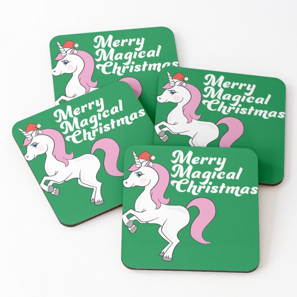 Item preview, Merry Magical Christmas Unicorn designed and sold by Dan Brady.