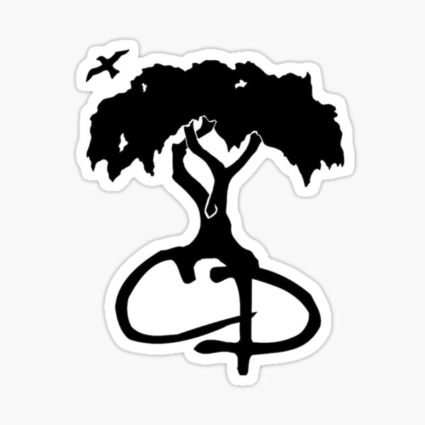 Cypress Dome Logo Sticker