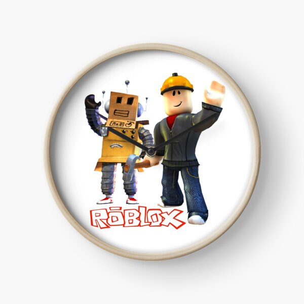 Roblox For Boys Clocks Redbubble - boy's bedroom decor roblox clock