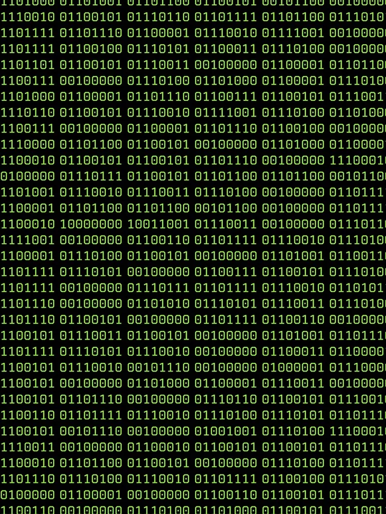 Thumbnail 4 of 4, iPhone Case, Matrix binary digits code designed and sold by SparkleJimmy.