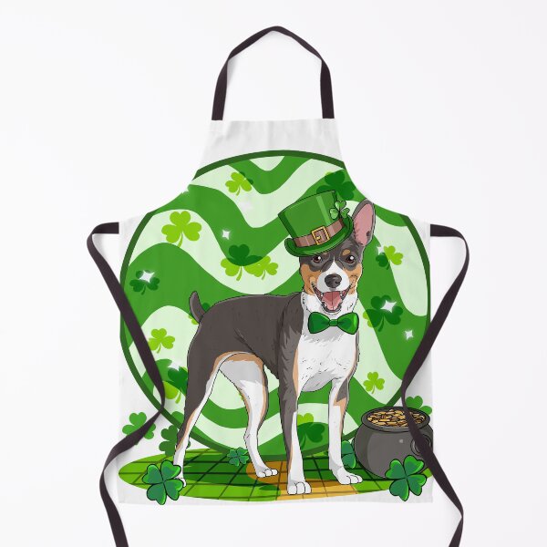 Item preview, Rat Terrier Dog Leprechaun St. Patricks Day designed and sold by Nosek1ng.