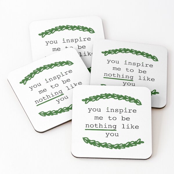 Item preview, you inspire me to be nothing like you designed and sold by Ever Botanical.