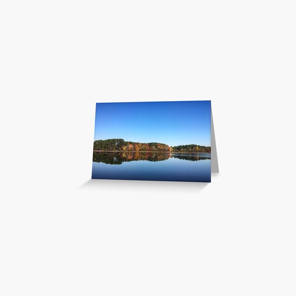Autumn’s Mirror Greeting Card