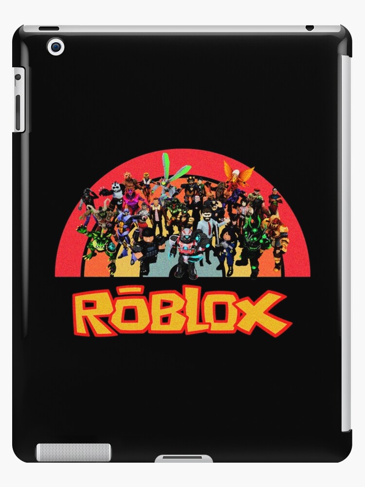 Roblox Rainbow Character Ipad Case Skin By Petersbrog Redbubble - rainbow roblox character