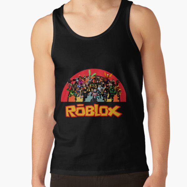 Roblox Character Tank Tops Redbubble - tank roblox