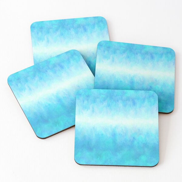 Item preview, Light Blue Artic Ice Blast Abstract  designed and sold by Katherine Friesen.