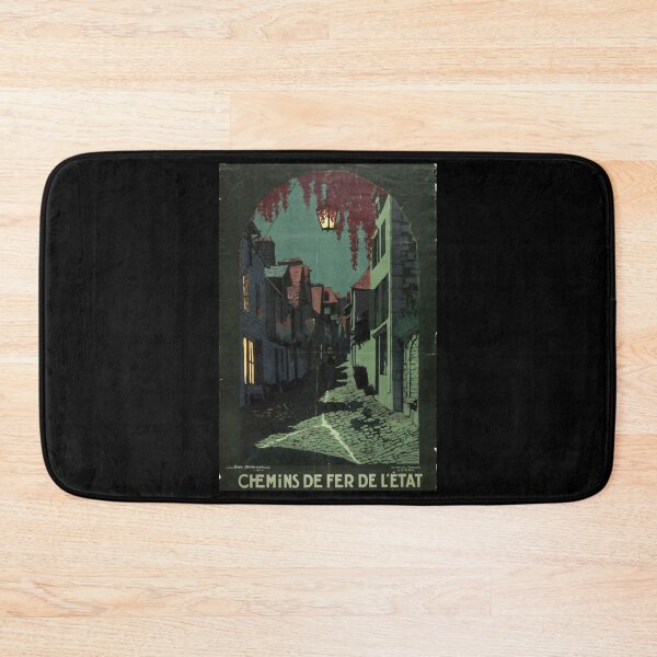 Item preview, retro classic Chemins de fer de Etat poster designed and sold by CorasPosters.