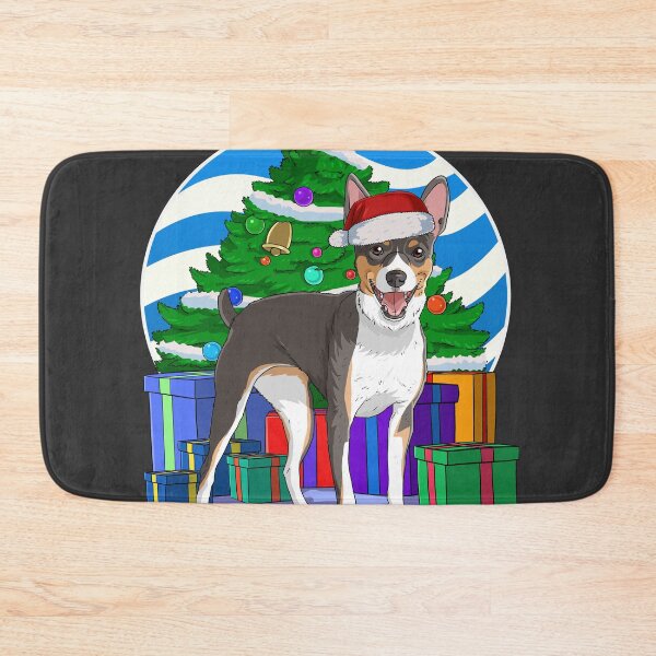 Item preview, Rat Terrier Dog Santa Christmas Tree Ornament Decor designed and sold by Nosek1ng.