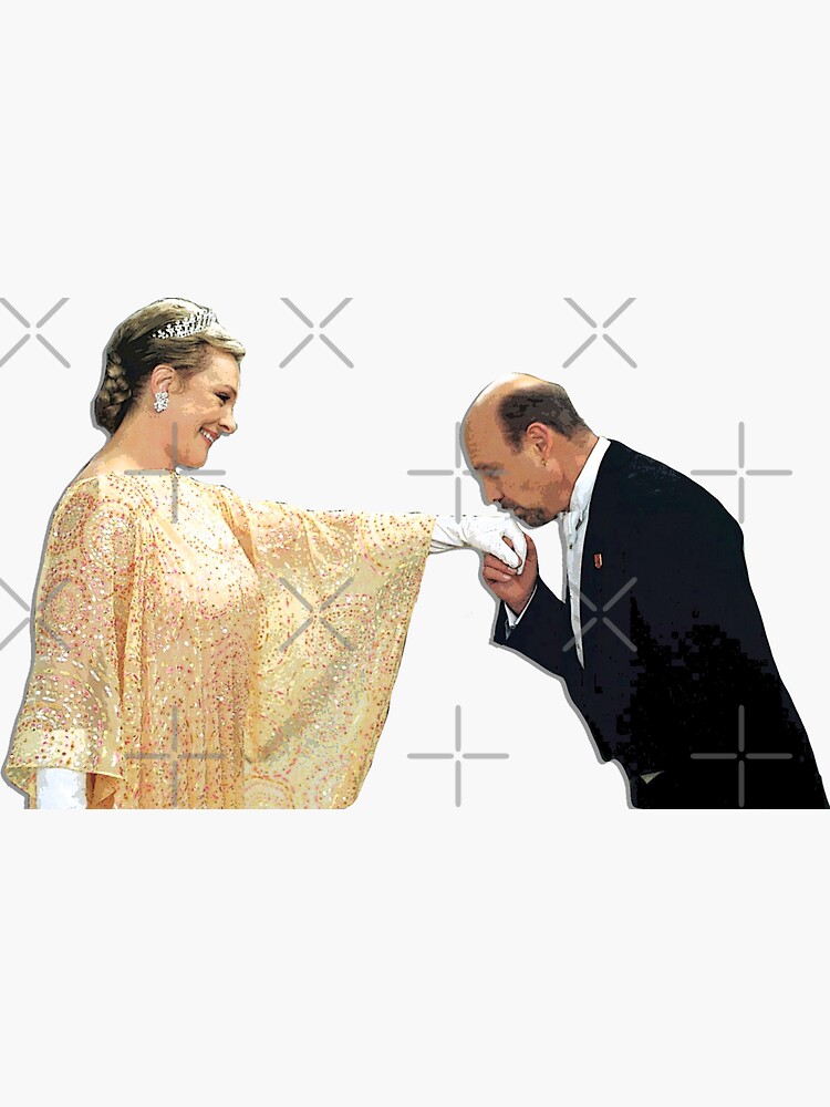 "The Princess Diaries Clarisse and Joe" Sticker by baranskini Redbubble