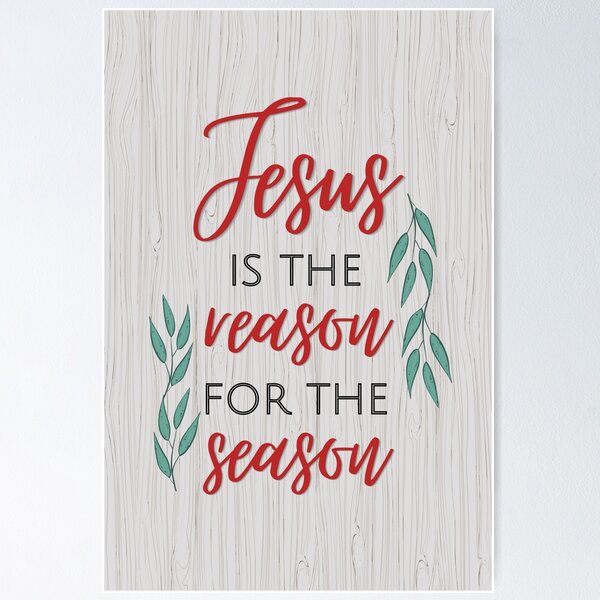 Item preview, Jesus is the Reason for the Season || Professionally Wingin It designed and sold by Professionally Wingin' It.