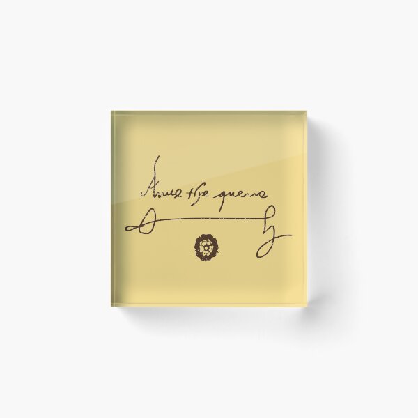 Item preview, Anne Boleyn Signature Design designed and sold by AnalogDesigns.