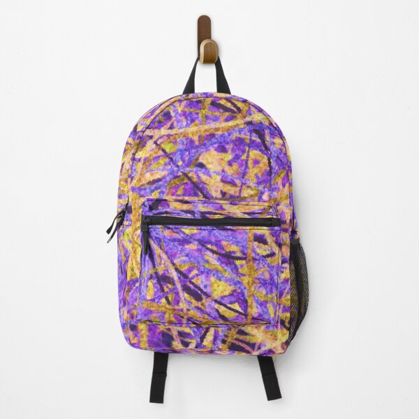 Item preview, Gold and Purple Party Abstract  designed and sold by Katherine Friesen.