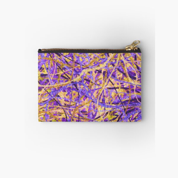 Item preview, Gold and Purple Party Abstract  designed and sold by Katherine Friesen.