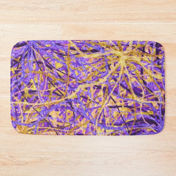 Item preview, Gold and Purple Party Abstract  designed and sold by Katherine Friesen.