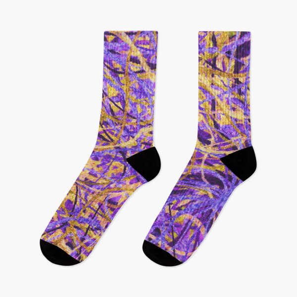 Item preview, Gold and Purple Party Abstract  designed and sold by Katherine Friesen.