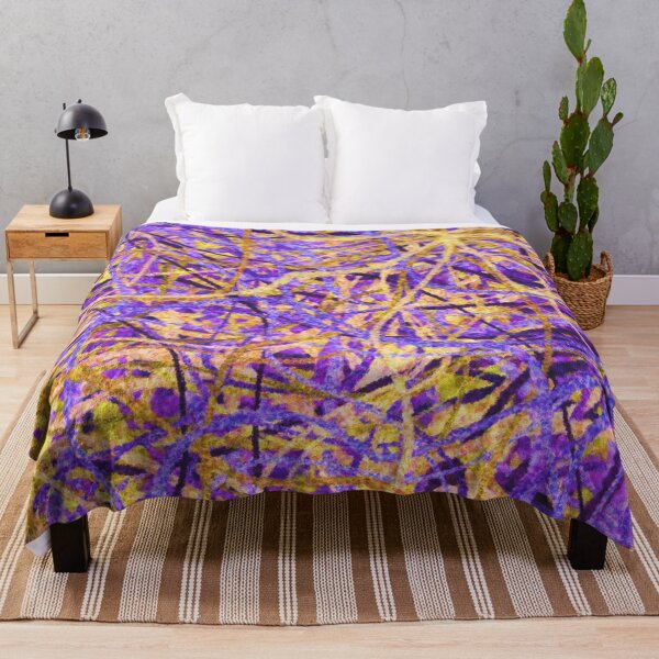Item preview, Gold and Purple Party Abstract designed and sold by Katherine Friesen.