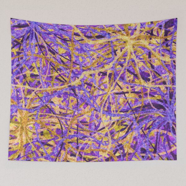 Item preview, Gold and Purple Party Abstract  designed and sold by Katherine Friesen.