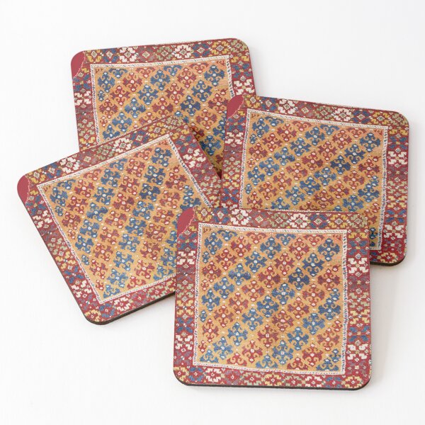 Item preview, Konya Central Anatolian 19th Century Rug Print designed and sold by Vicky Brago-Mitchell®.