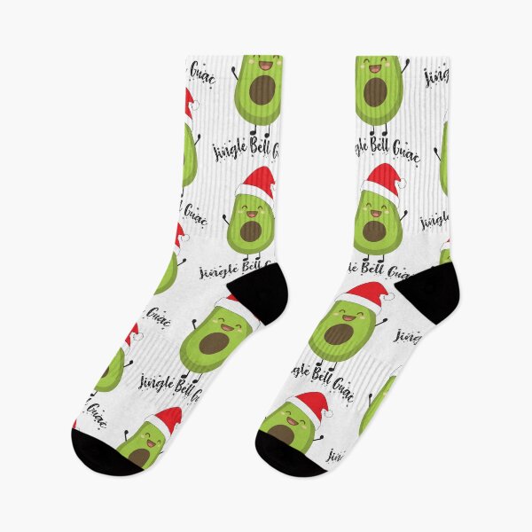 Artikelvorschau, Jingle Bell Guac - Weihnachtskarte entworfen und verkauft von katflodesigns.
