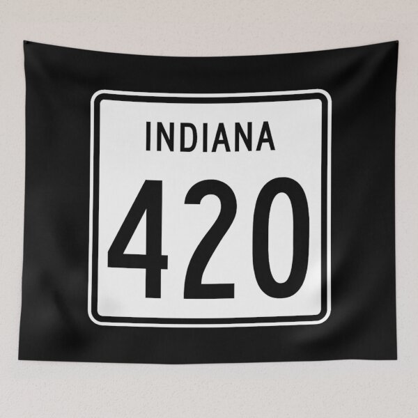 Item preview, Indiana Highway 420 designed and sold by cgc423.