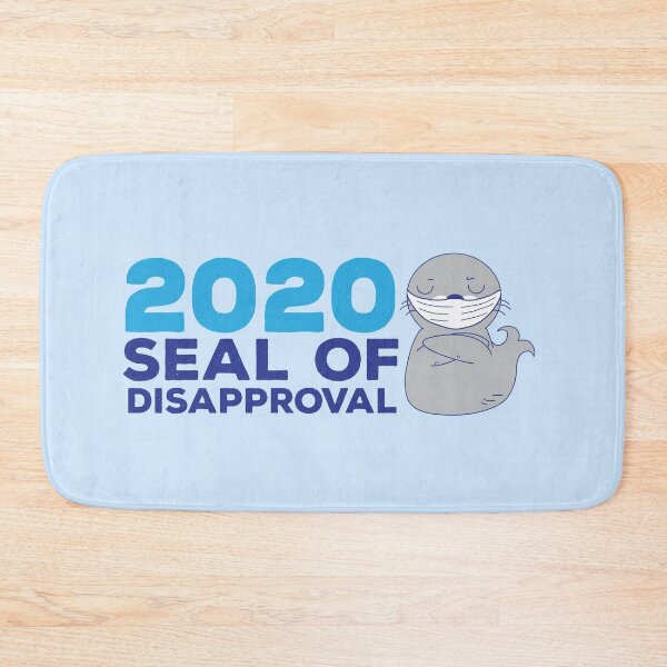 Item preview, Seal Of Disapproval 2020 Mask Funny Sarcastic Pun designed and sold by d247.