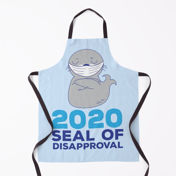 Item preview, Seal Of Disapproval 2020 Mask Funny Sarcastic Pun designed and sold by d247.