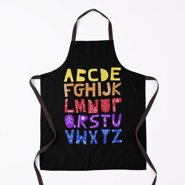 Item preview, Decorated Alphabet (bright colors) designed and sold by Ofeefee.