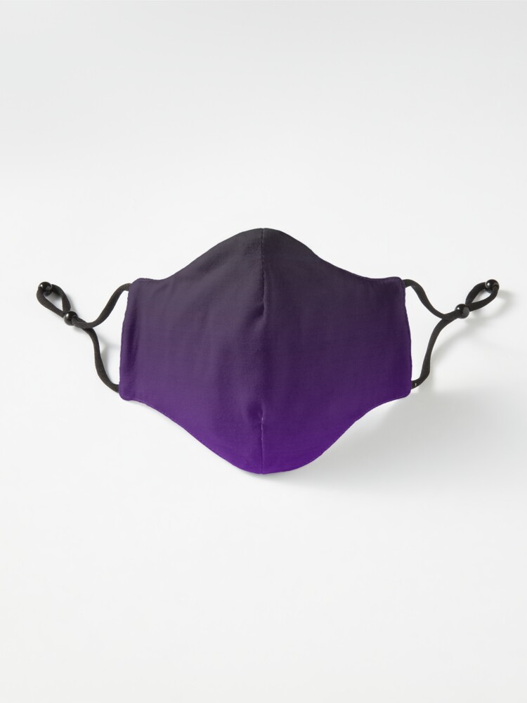 Alternate view of Ombre Purple Mask