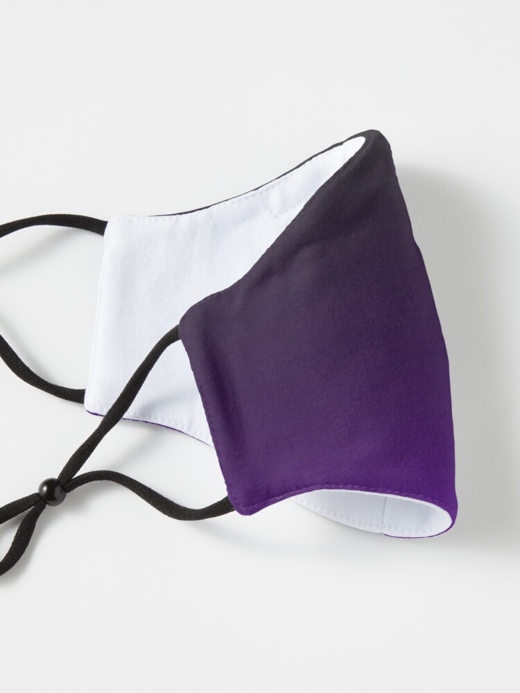 Alternate view of Ombre Purple Mask