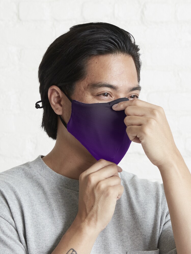 Alternate view of Ombre Purple Mask
