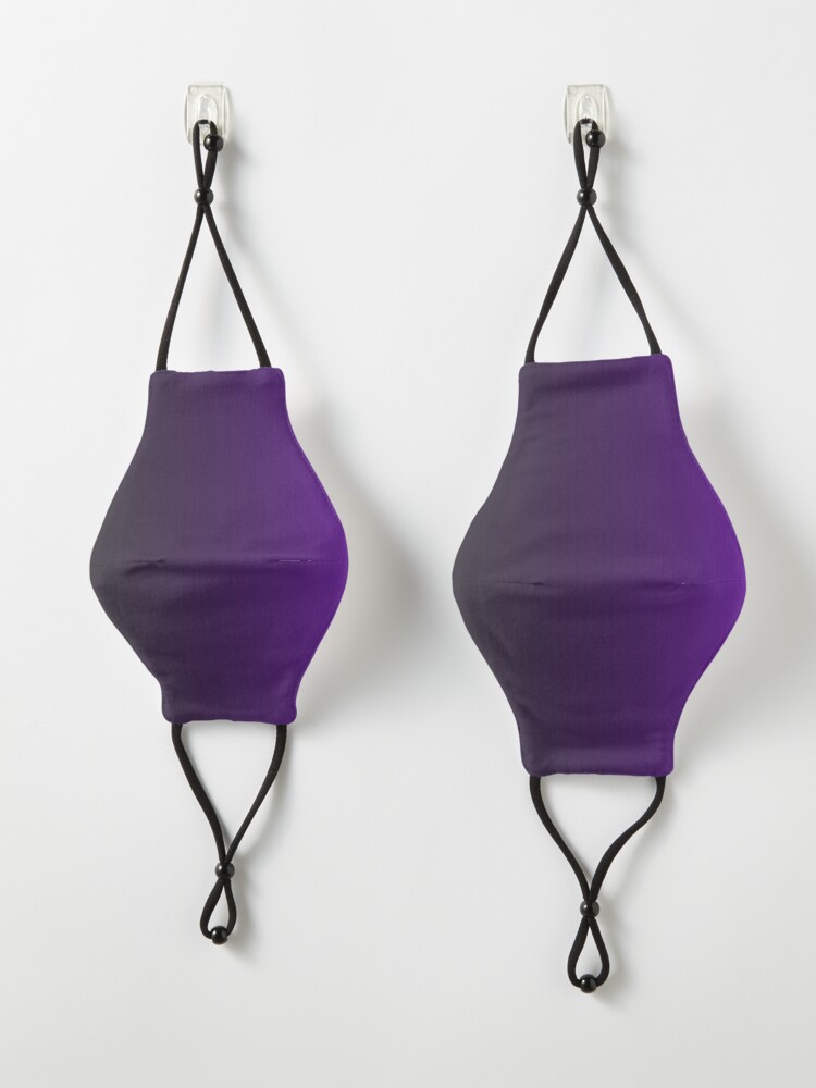 Alternate view of Ombre Purple Mask