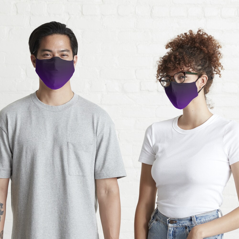 Ombre Purple Mask