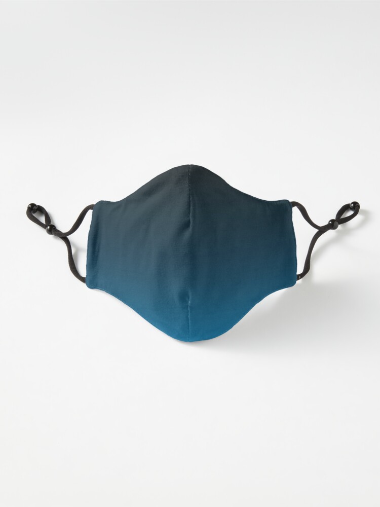 Alternate view of Ombre Cerulean Blue Mask