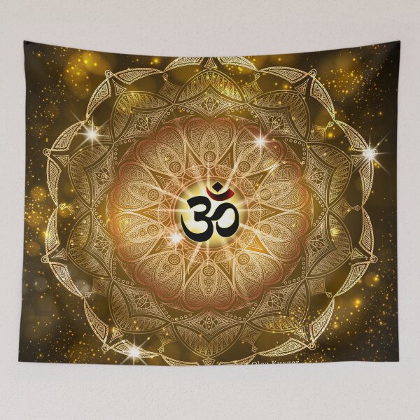 Item preview, Golden Sound of Om designed and sold by art-by-angels.