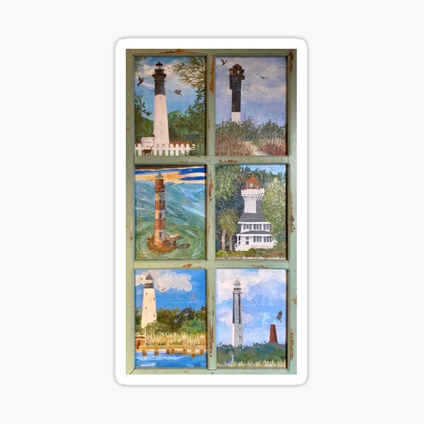 SC Lighthouses Sticker