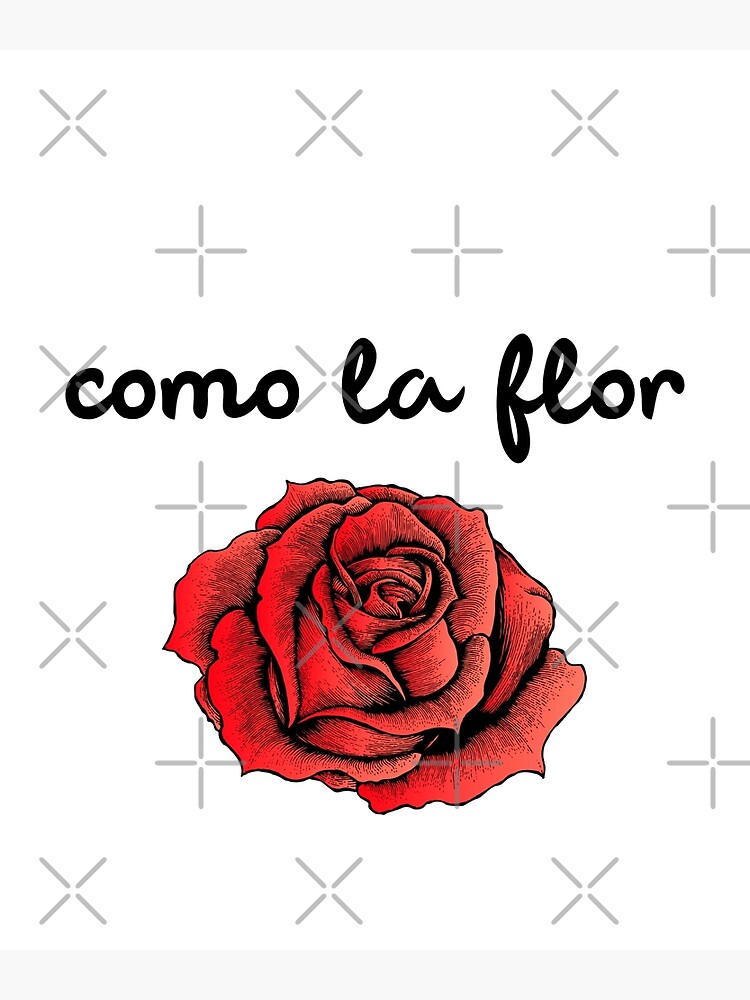 Selena Como La Flor Script Heart Song Lyric Print - Song Lyric Designs