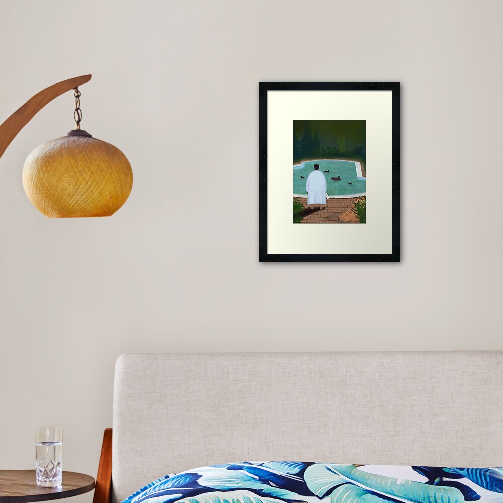 Item preview, Framed Art Print designed and sold by mensijazavcevic.