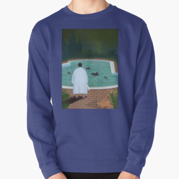 Him, with those ducks... Pullover Sweatshirt