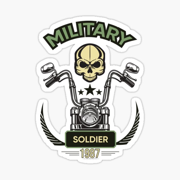 Soldier design Sticker